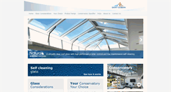 Desktop Screenshot of conservatory-glass.com